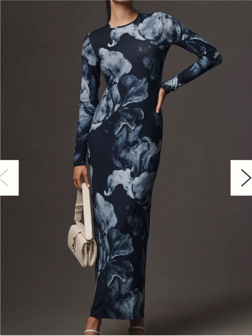 NWT Reformation Tommie knit dress in midnight rose